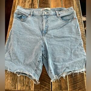 Signature by Levi Strauss Light Blue Denim Shorts